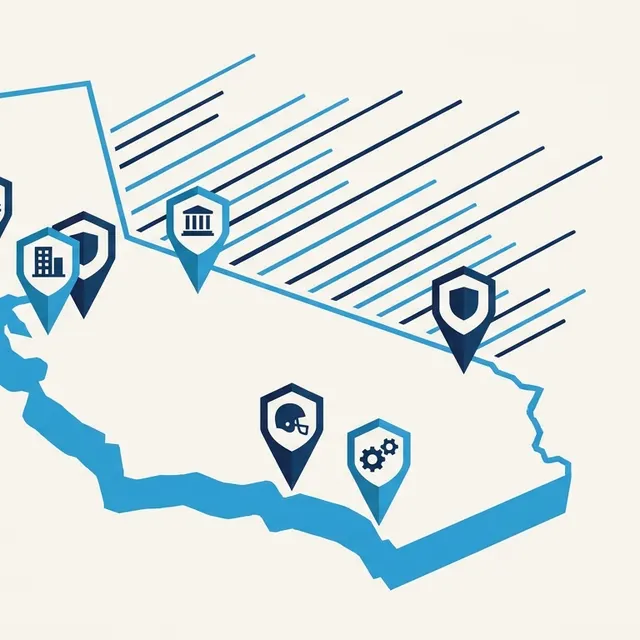 Illustration for the guide: California Contractor Bond Requirements by City