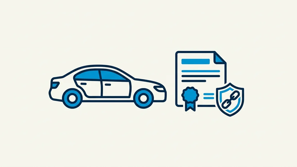 Illustration for the guide: How to Get a Bonded Title in California