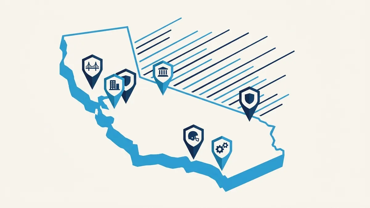 Illustration for the guide: California Contractor Bond Requirements by City