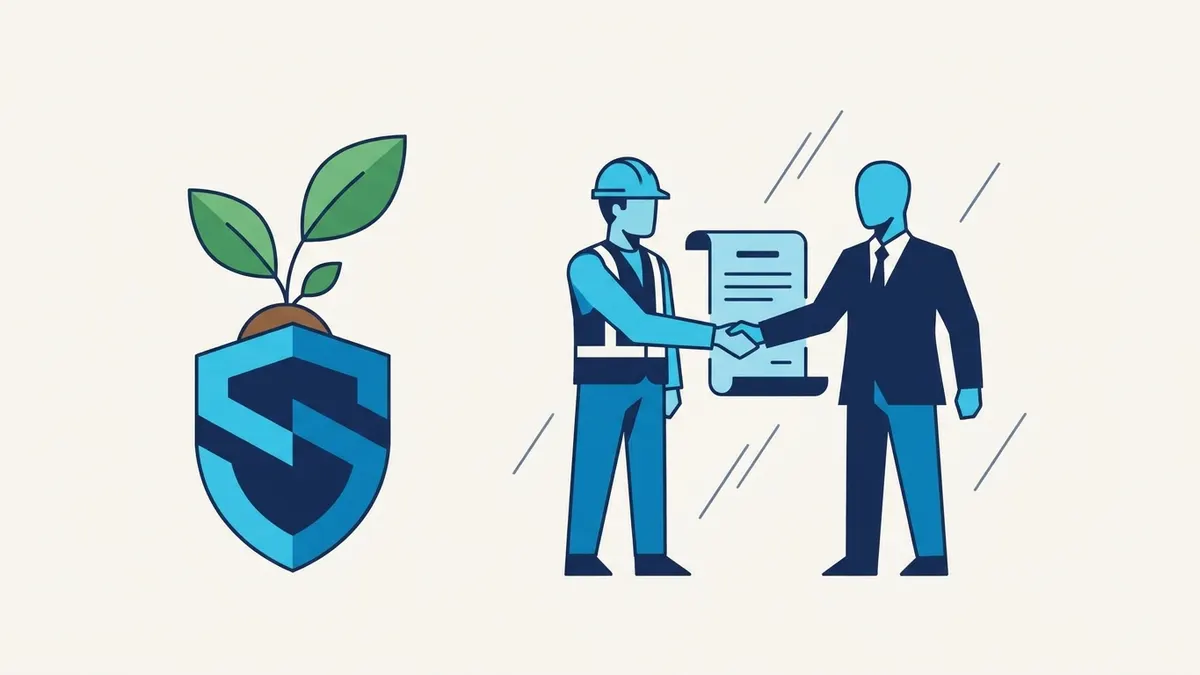 Illustration for the guide: How to Get Bonded as a New Contractor